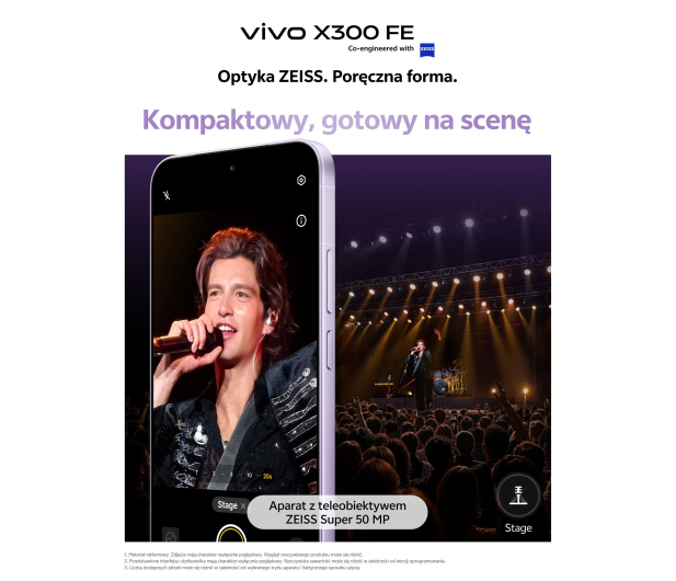 vivo X300 FE 5G 12/512GB 120Hz Fiolet BOX Zestaw fotograficzny - 1523364 - zdjęcie 12